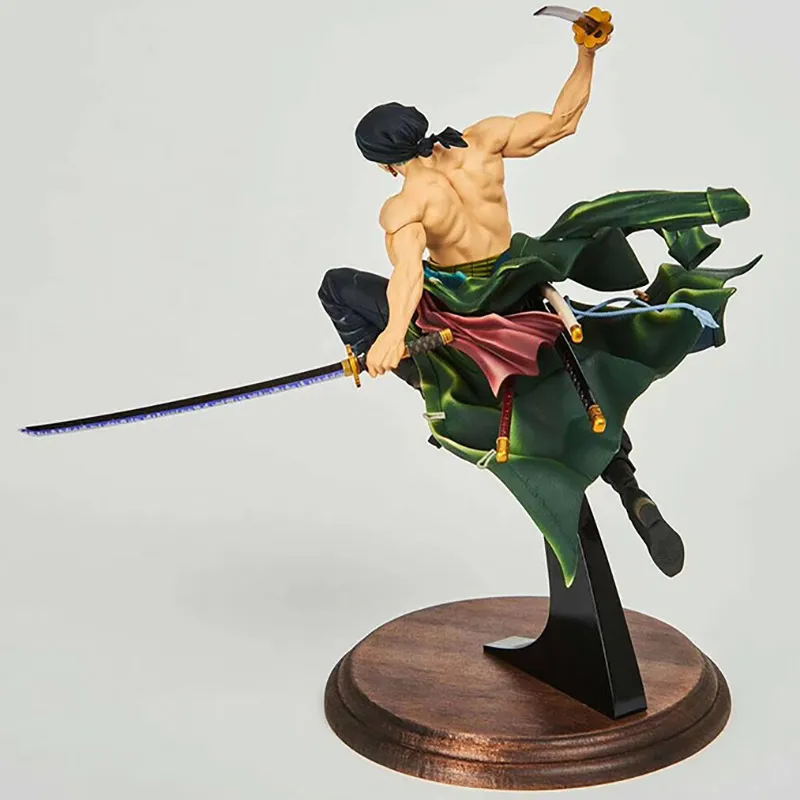 BANPRESTO One Piece World Colosseum Volume 1 Roronoa Zoro Figure Re Run Figure Green-3
