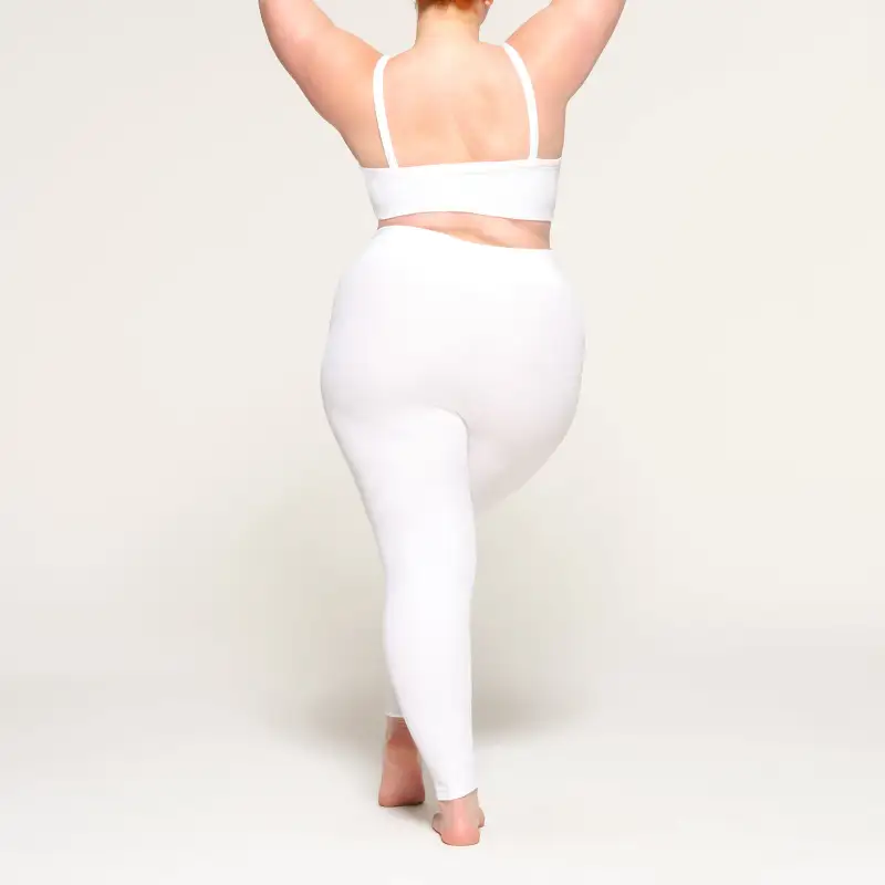 Skims Leggings Women's White-2