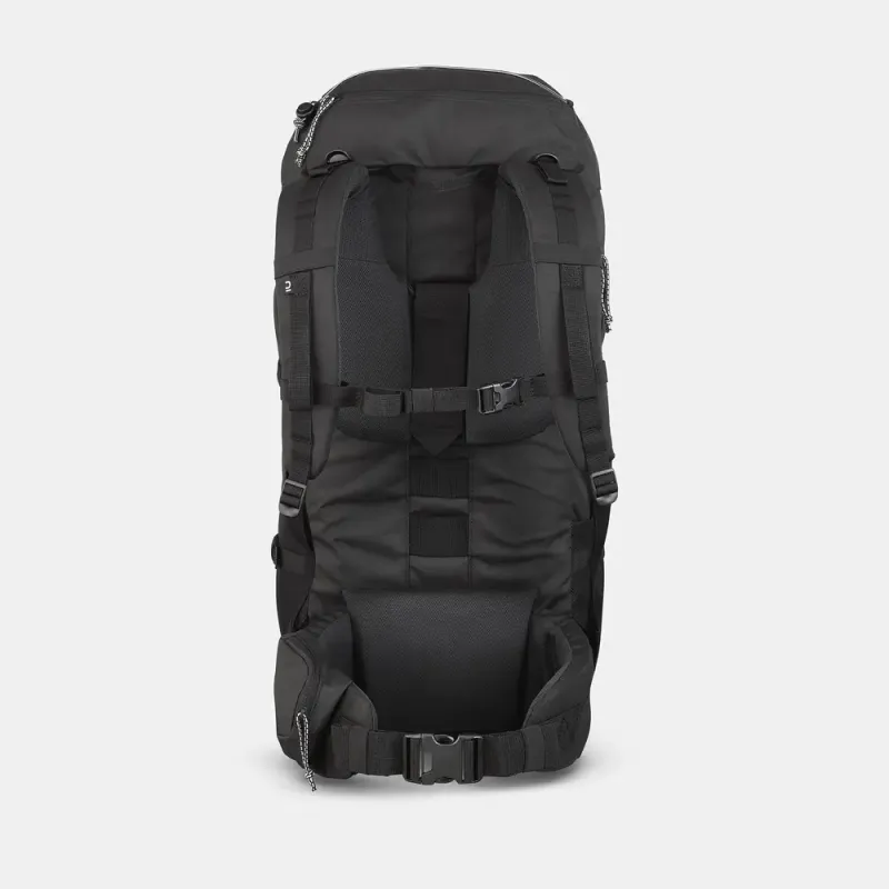 DECATHLON 50L Outdoor Bags Travel Backpack Black Unisex-1
