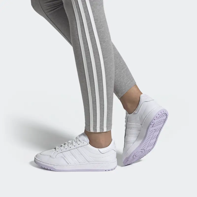 Adidas Originals Team Court 'Cloud White Purple Tint' Women's-6