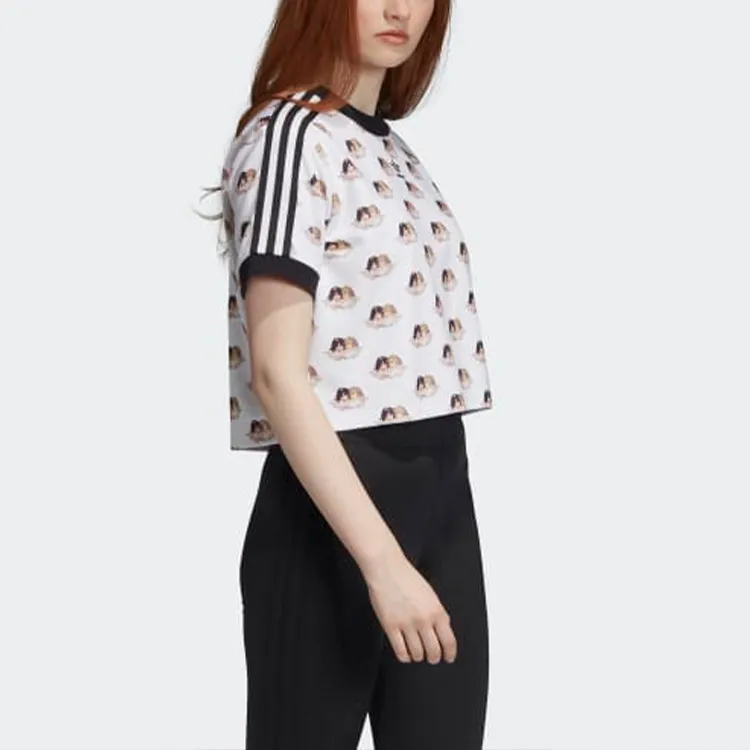 Adidas Originals Crop Tops Women's Multicolor-3