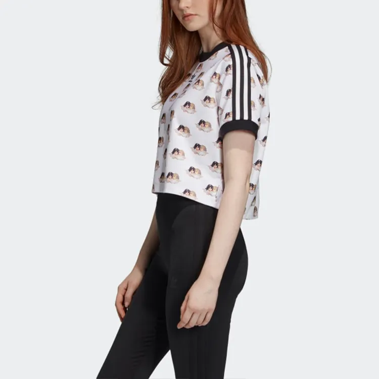 Adidas Originals Crop Tops Women's Multicolor-1