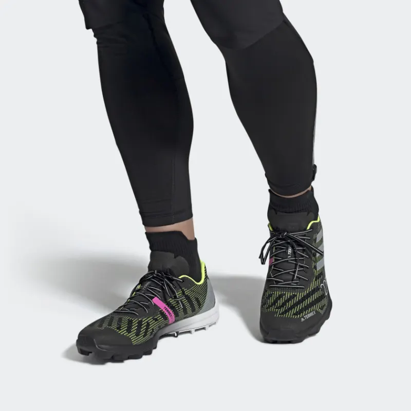Adidas Terrex Speed Sg Soft Ground Trail Running 'Black Yellow White'-5