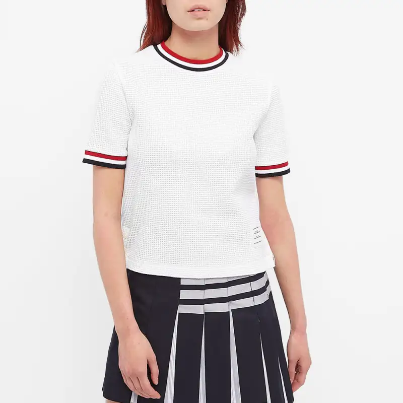 THOM BROWNE· SS22 T Shirt Women's White-2