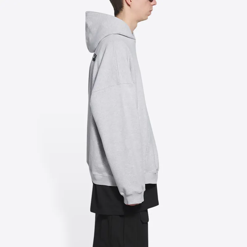 Balenciaga Sweatshirt Loose Fit Men's Gray-4