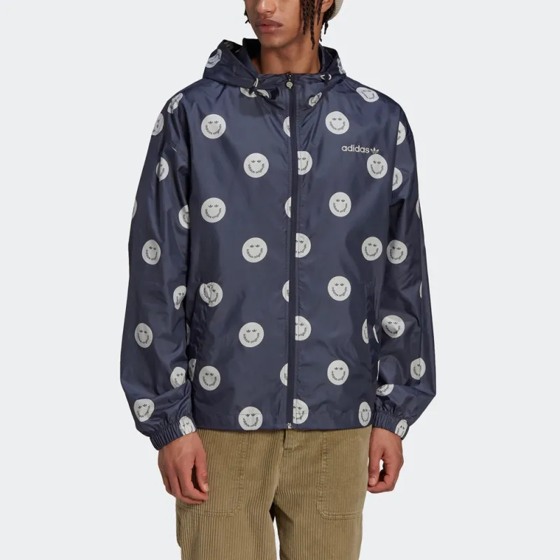 Adidas Originals Jackets Men Dark Navy Blue-2