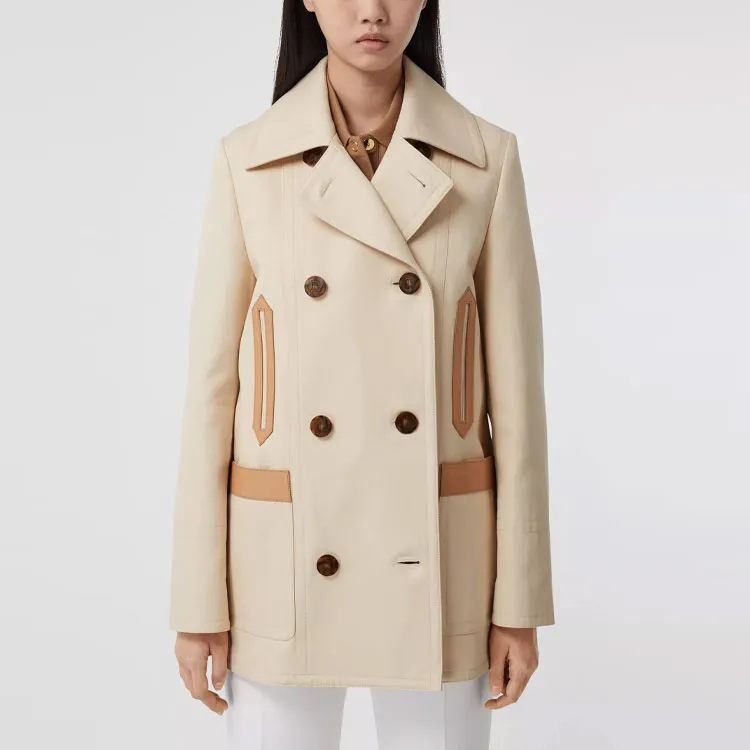 Burberry SS21 Jackets Coats Women's Beige-1