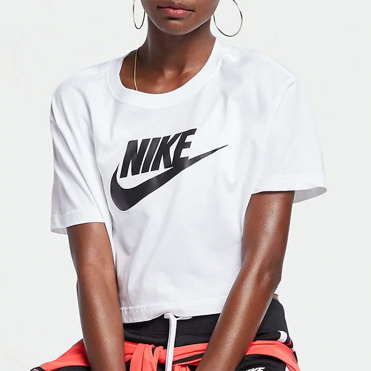 Nike Crop Tops Women's White-3