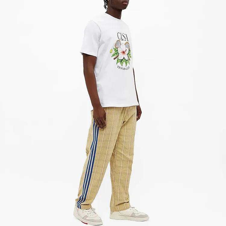 Adidas Originals Knitted Sports Pants Men's Beige-4