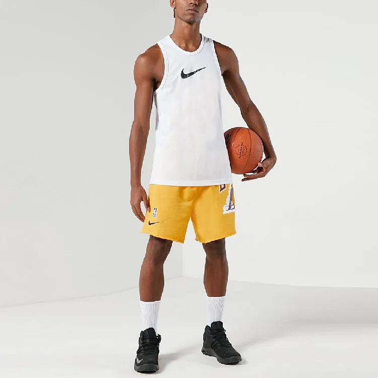 Nike Basketball Shorts Men's Yellow-3
