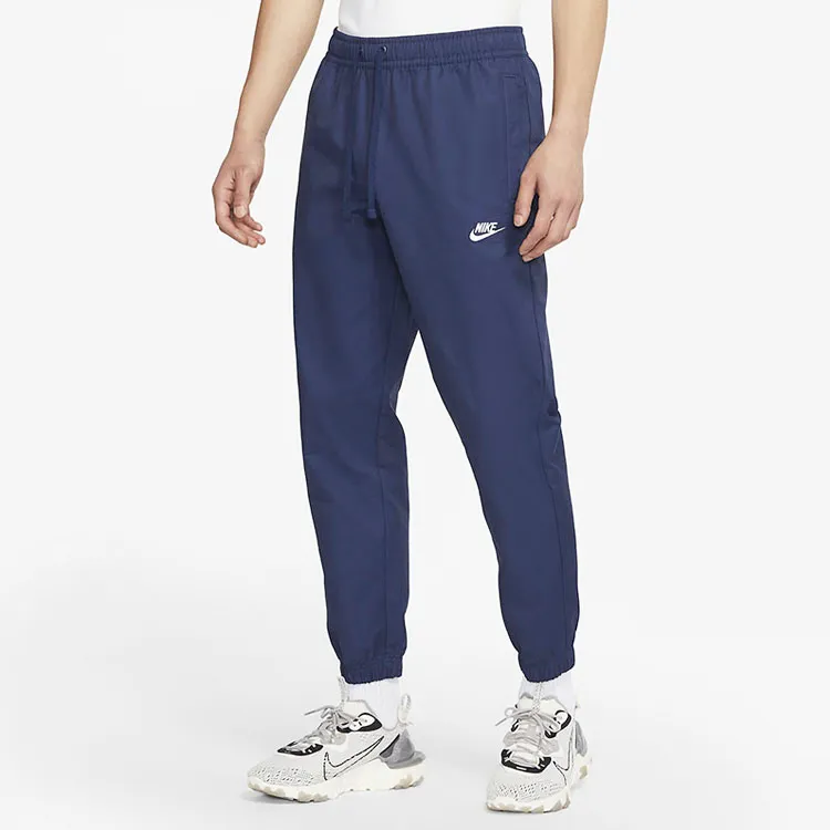 Nike Sports Pants Men Navy Blue-5