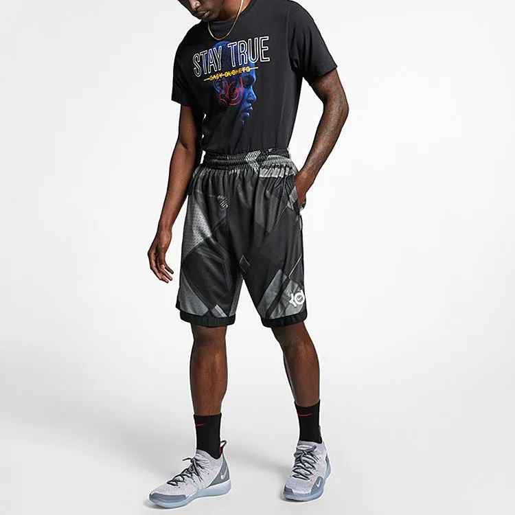Nike Basketball Shorts Men's Black Gray-2