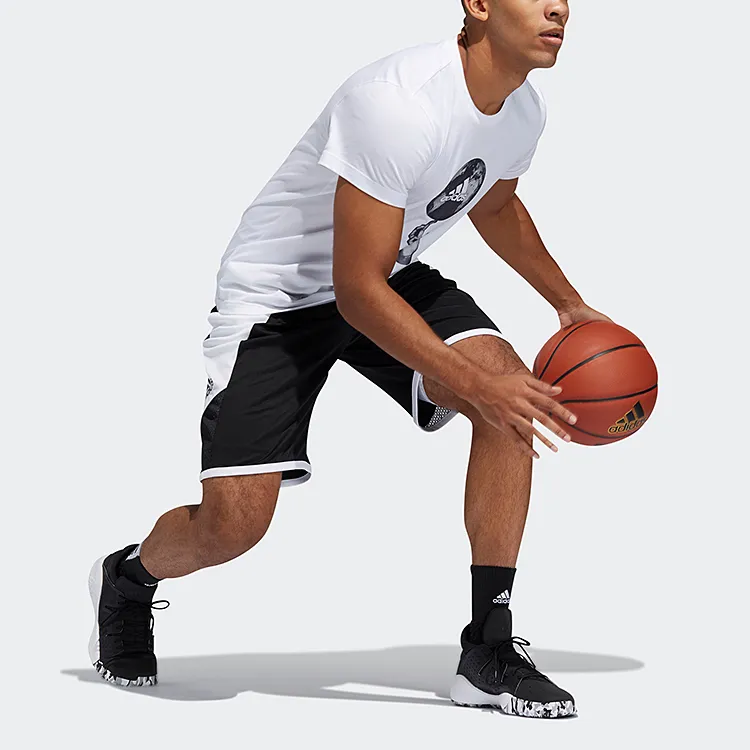 Adidas Side Logo-print Detail Shorts-5