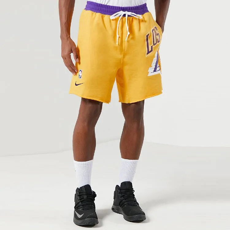 Nike Basketball Shorts Men's Yellow-4