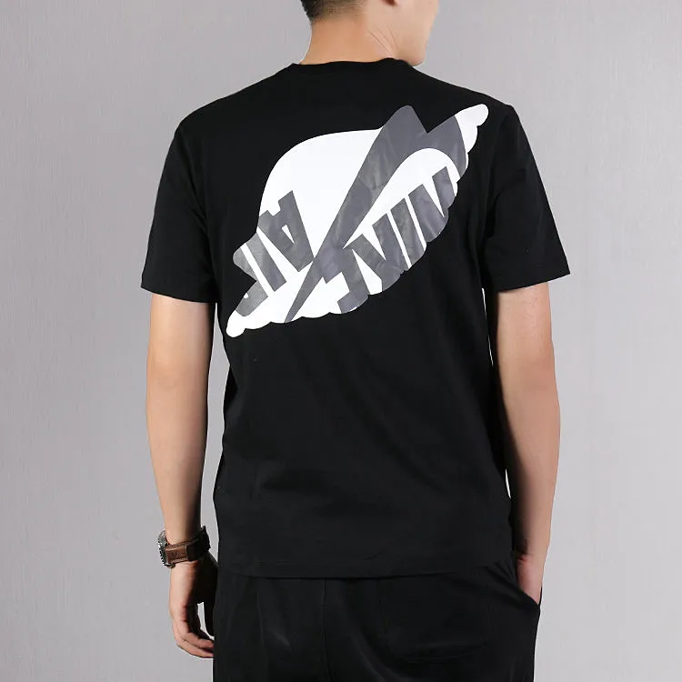 Jordan Set-in Sleeve T-Shirt Men's Black-3