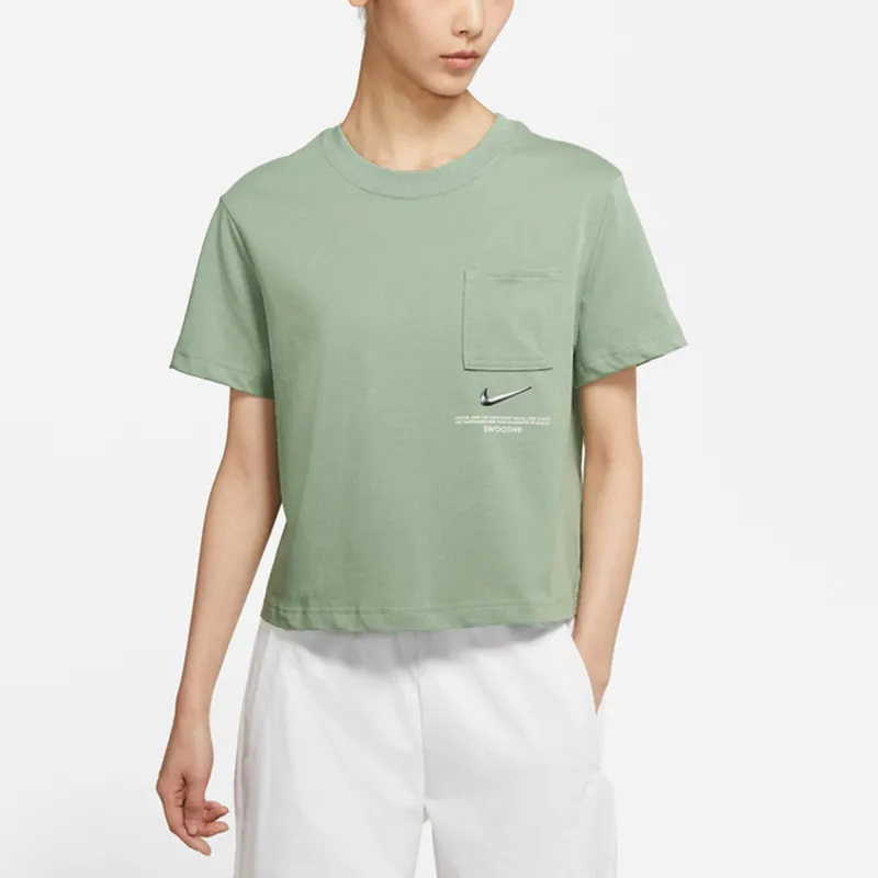 Nike Regular T Shirt Women's Green-3