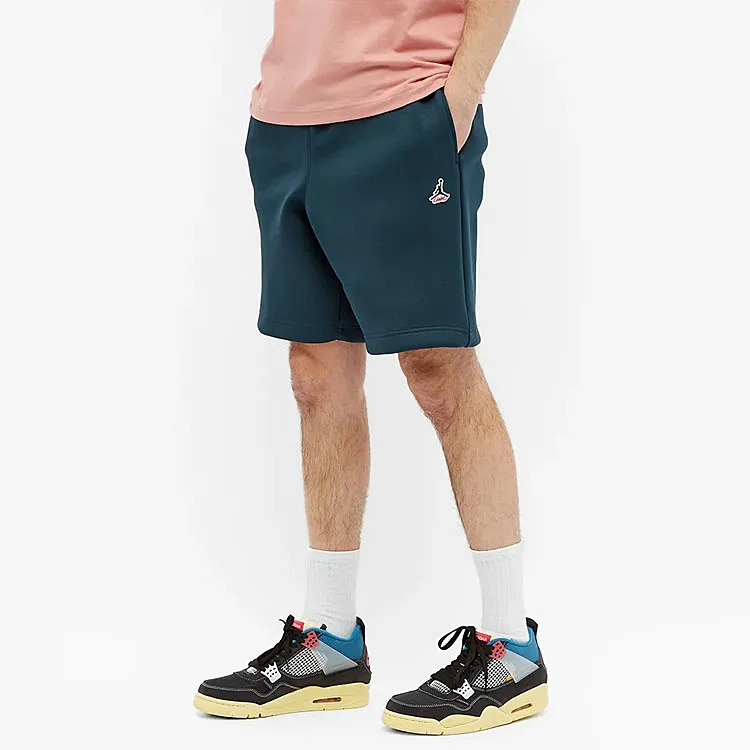 Union X Jordan Sports Shorts Men Marine Blue-4