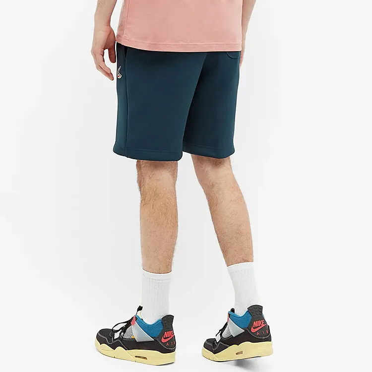 Union X Jordan Sports Shorts Men Marine Blue-5