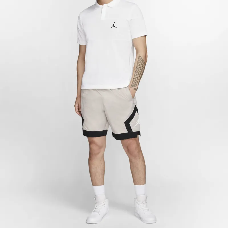 Jordan Jumpman Air Polo Shirt Men's White-2