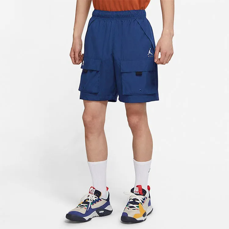 Jordan Casual Shorts Men Marine Blue-2