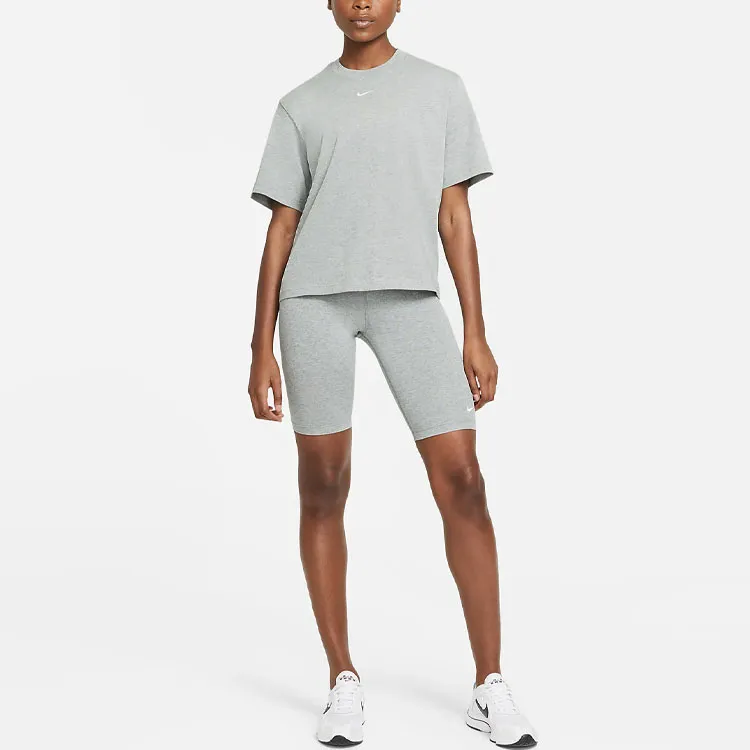 Nike Set in Sleeve T Shirt Women's Gray-2