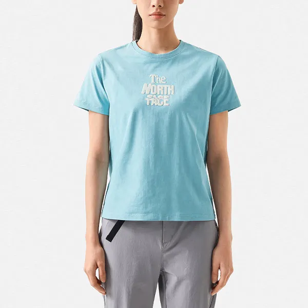 THE NORTH FACE T Shirt Women's Blue-2