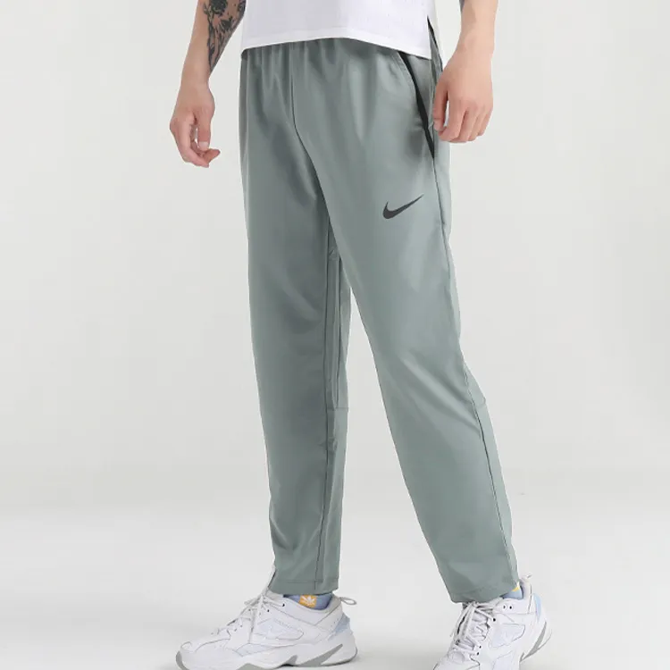 Nike Knitted Sweatpants Men Smoke Gray-3