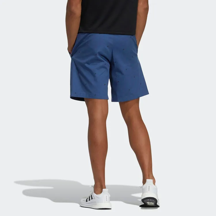 Adidas Casual Shorts Men Navy Blue-5