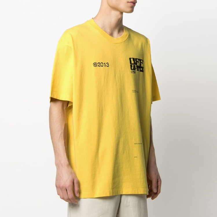 Tシャツ・カットソー PEUTEREY Men T-shirt Yellow PEU429999012130 555 Peuterey Outlet: T-shirt men - Yellow | Peuterey t-shirt