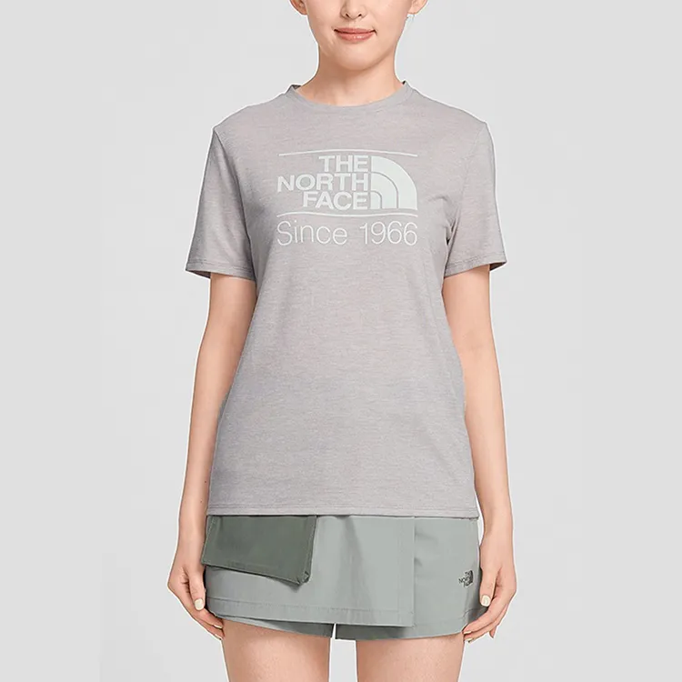 THE NORTH FACE T Shirt Women's Heather Gray-3