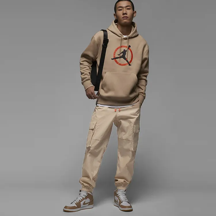 Jordan Knitted Sweatpants Men Khaki-2