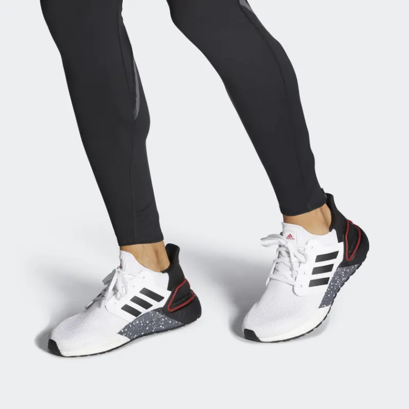 Adidas Ultra Boost 20 White Scarlet-6