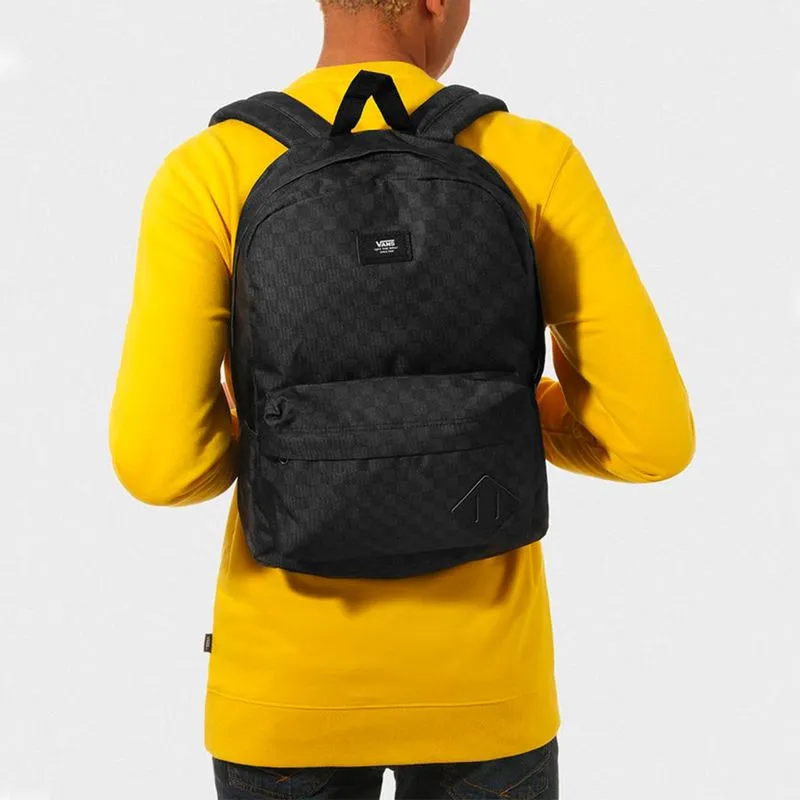 Vans Polyester Backpack Unisex Pure Black-4