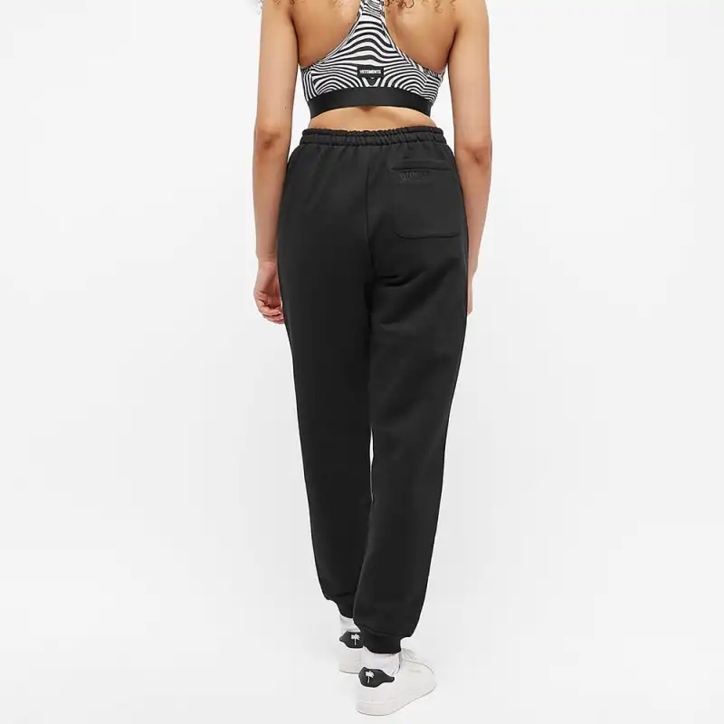 Vetements Limited Edition Sweatpants 'Black/White'-3
