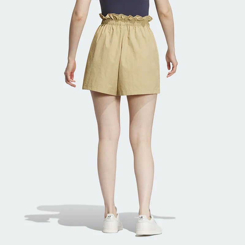 Adidas Originals x ZHANGCHANGXIONG LIANMINGKUAN NAGABA SPORTSWEAR SS23 Casual Shorts Women's Khaki-2