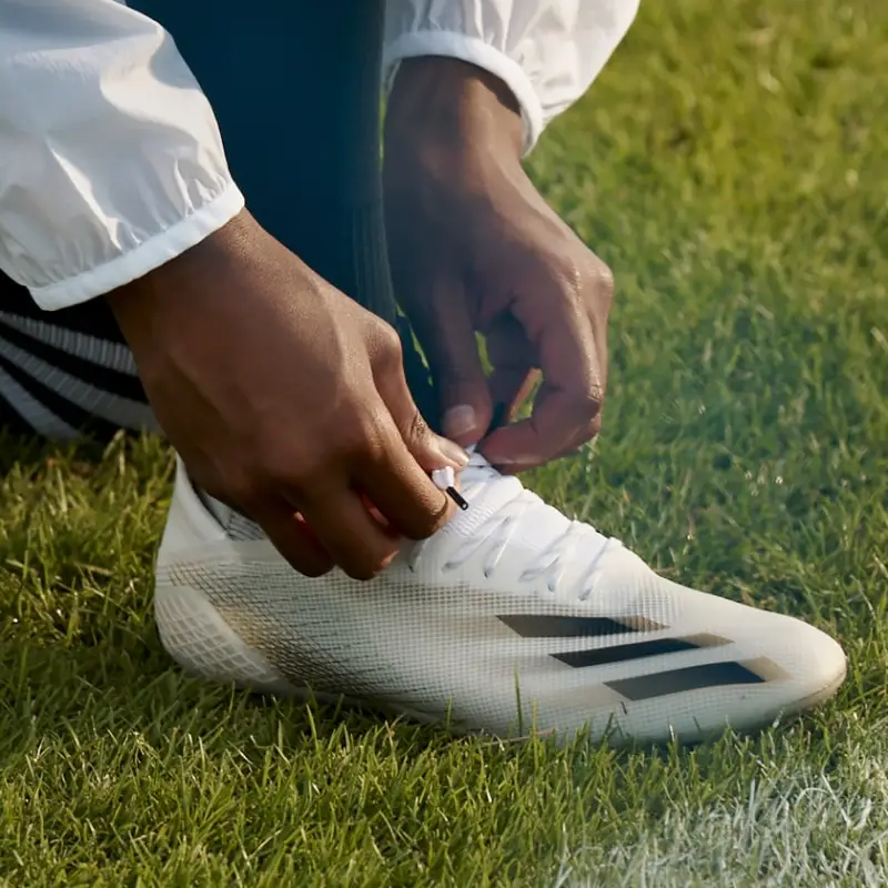 Adidas X Ghosted.1 Fg White Black Gold-6