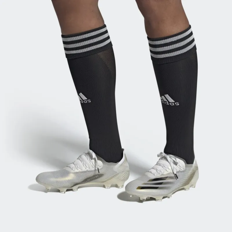Adidas X Ghosted.1 Fg White Black Gold-10