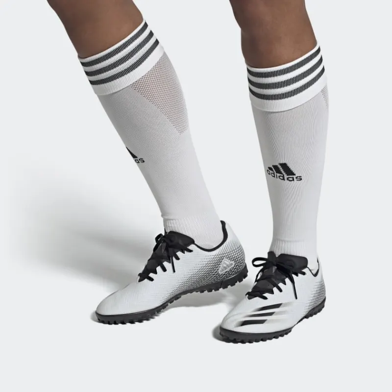 adidas X Ghosted.4 Turf Boots 'White Black'-6