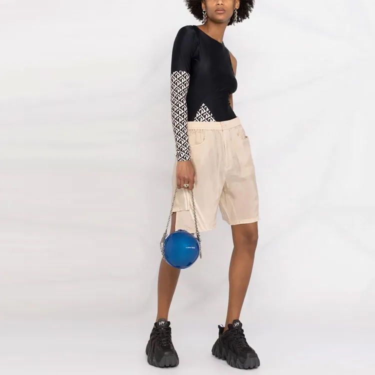 Y 3 Casual Shorts Women's Khaki-1