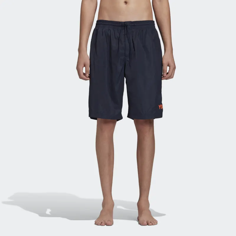 Y 3 Casual Shorts Men Dark Blue-2