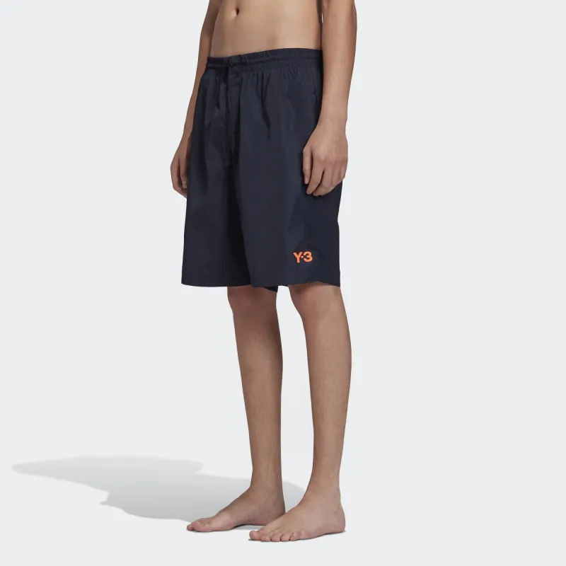 Y 3 Casual Shorts Men Dark Blue-4