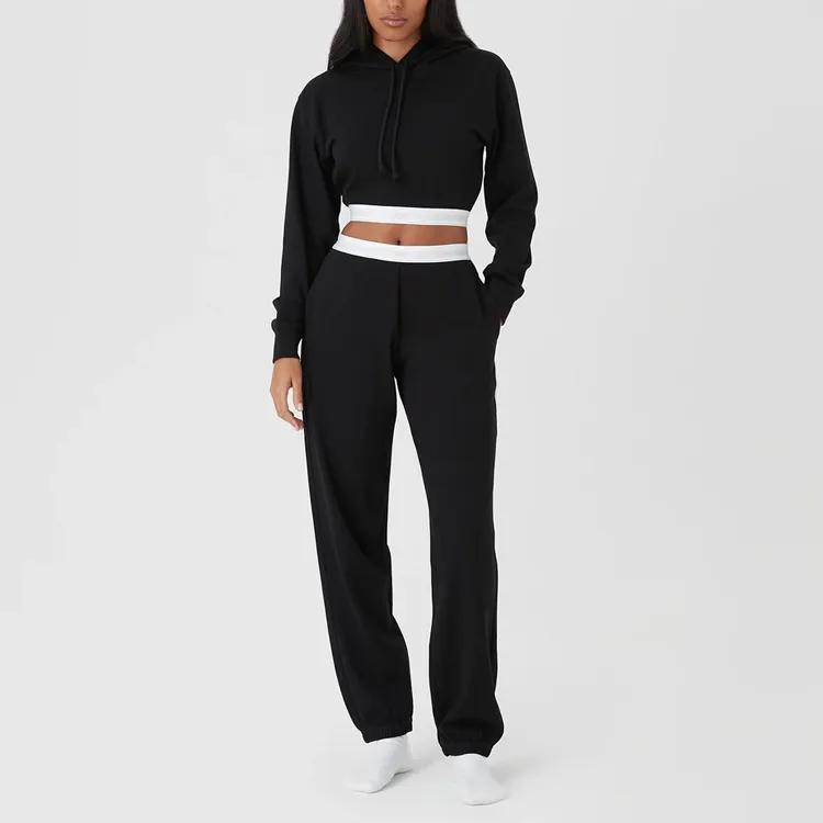 Calvin Klein X KITH Knitted Sweatpants Women's Black-1