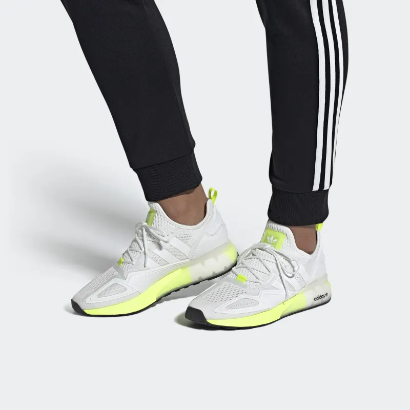Adidas Zx 2K Boost Cloud White Solar Yellow-6