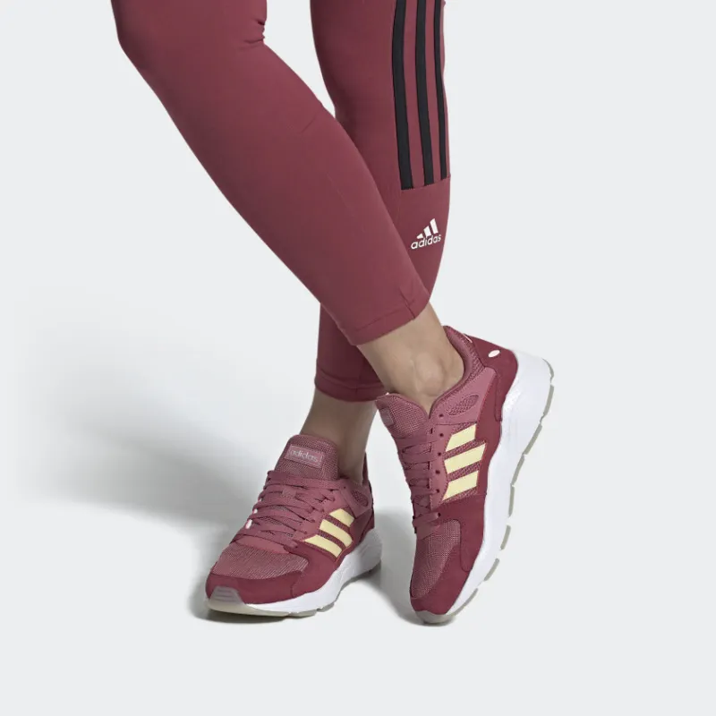 Adidas Neo Chaos Red/Yellow Women's-6