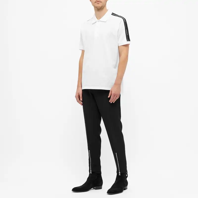Givenchy Polo Shirts Men White-3