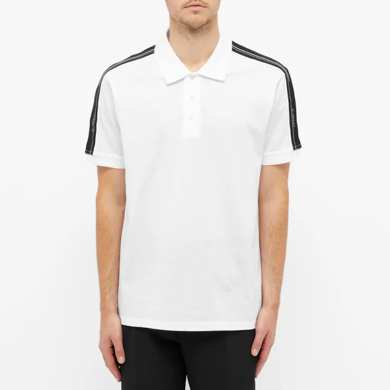 Givenchy Polo Shirts Men White-1