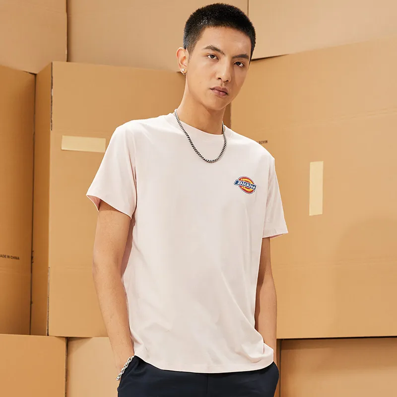 Dickies T Shirts Unisex Pink-4