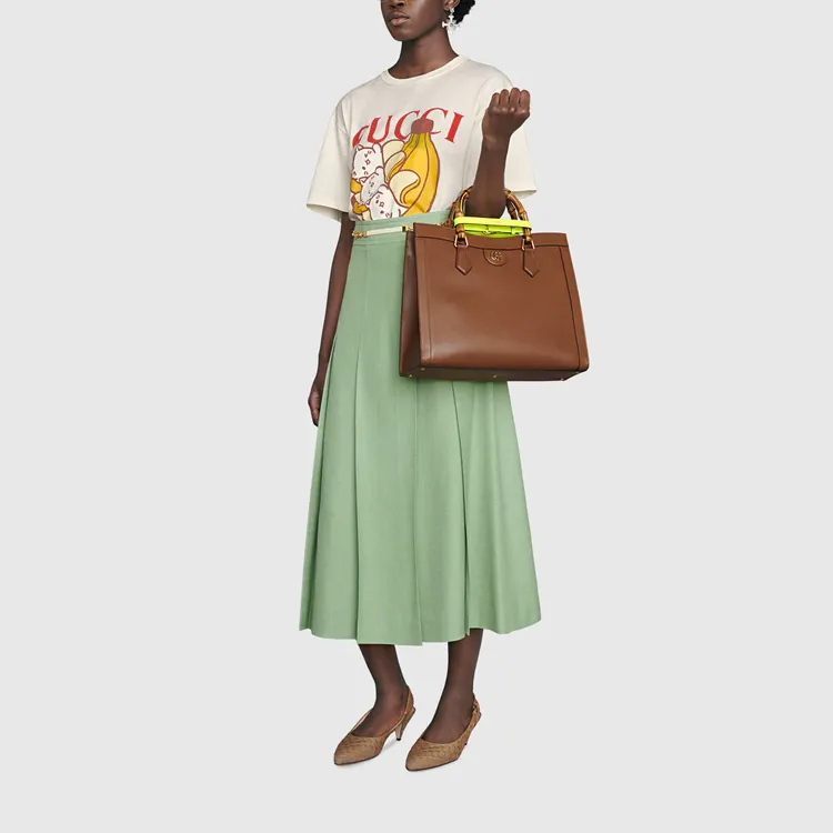 GUCCI x Bananya T Shirt Women's White-2