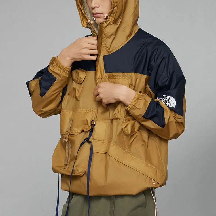 THE NORTH FACE SS22 Waterproof, Windproof, And Breathable Windbreaker Jacket Men's Brown-2