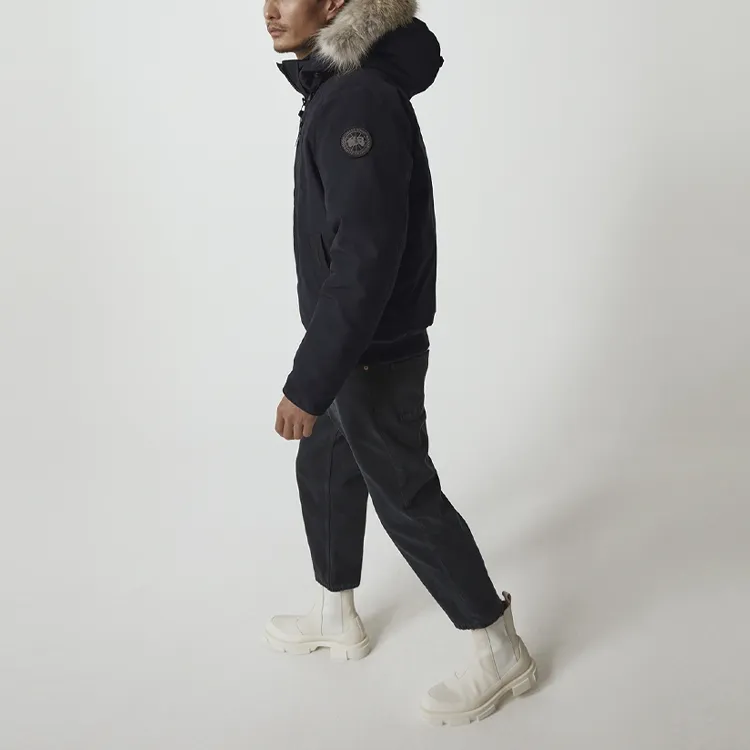 Canada Goose Down Jacket Men's Dark Blue-6